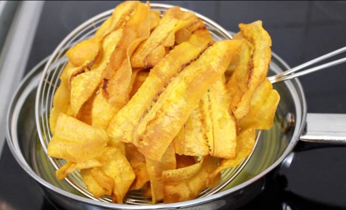 How To Fry Plantain Chips