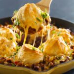 Baked Chilli And Biscuits Recipe