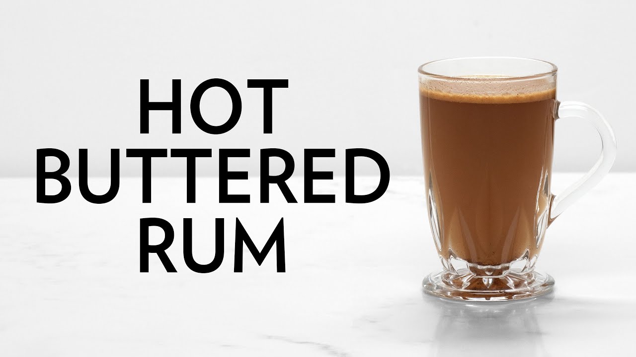 Hot buttered rum