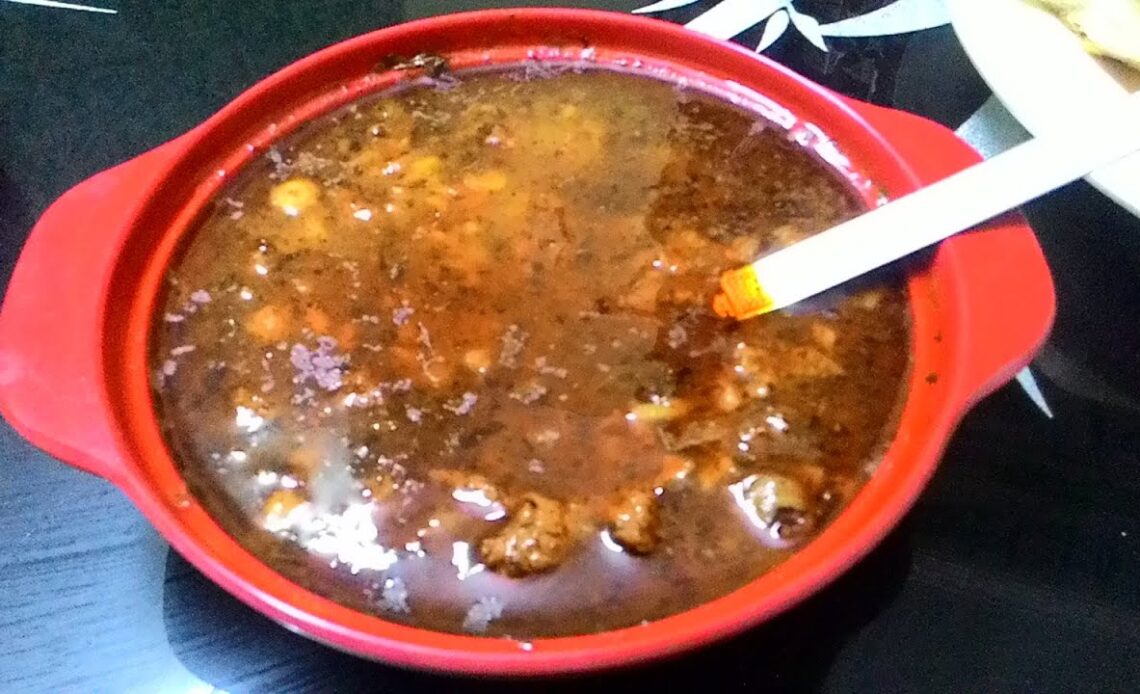 Libyan Soup with Lamb and Mint(Sharba Libiya)