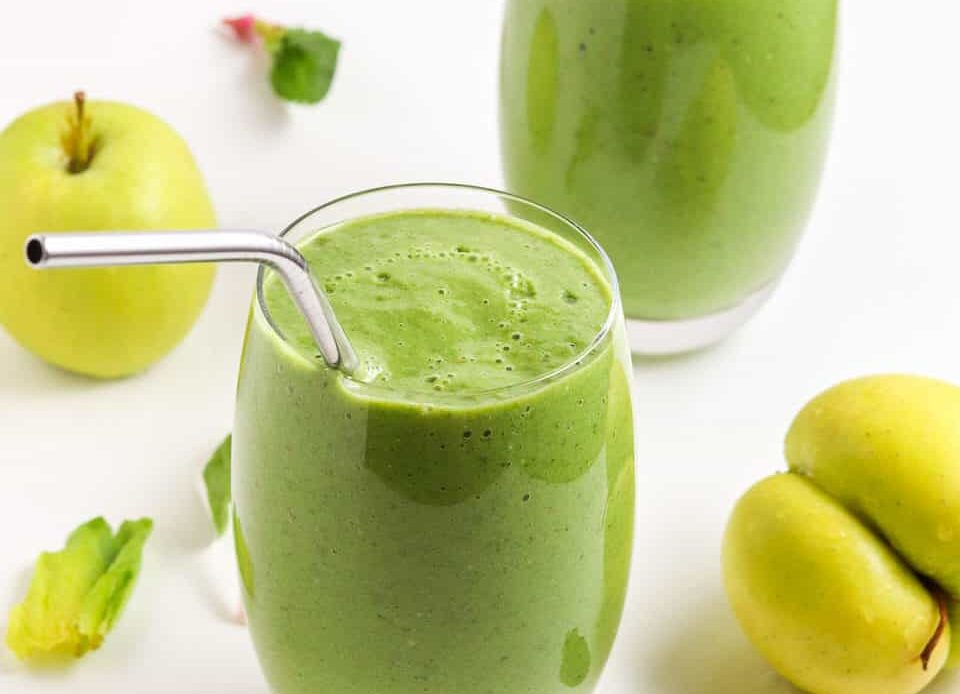 Cucumber Apple And Banana Smoothie